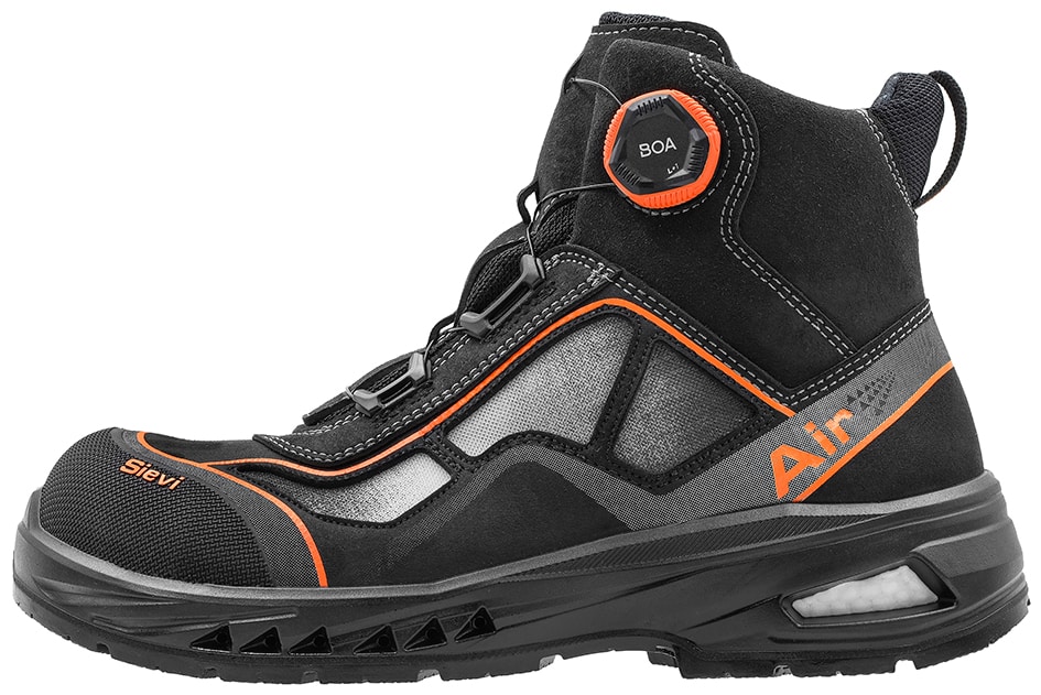 Sievi AirGo 5 RollerH XL S1P turvakengät BOA®-kiristysmekanismilla - Image 4