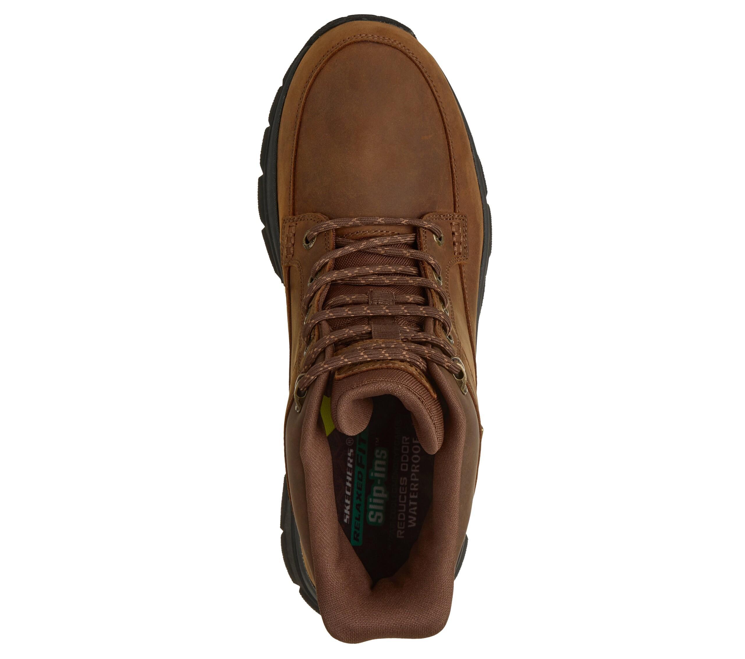 Skechers Slip-ins Relaxed Fit: Respected 2.0 – Orson – Waterproof – Brown - Image 6