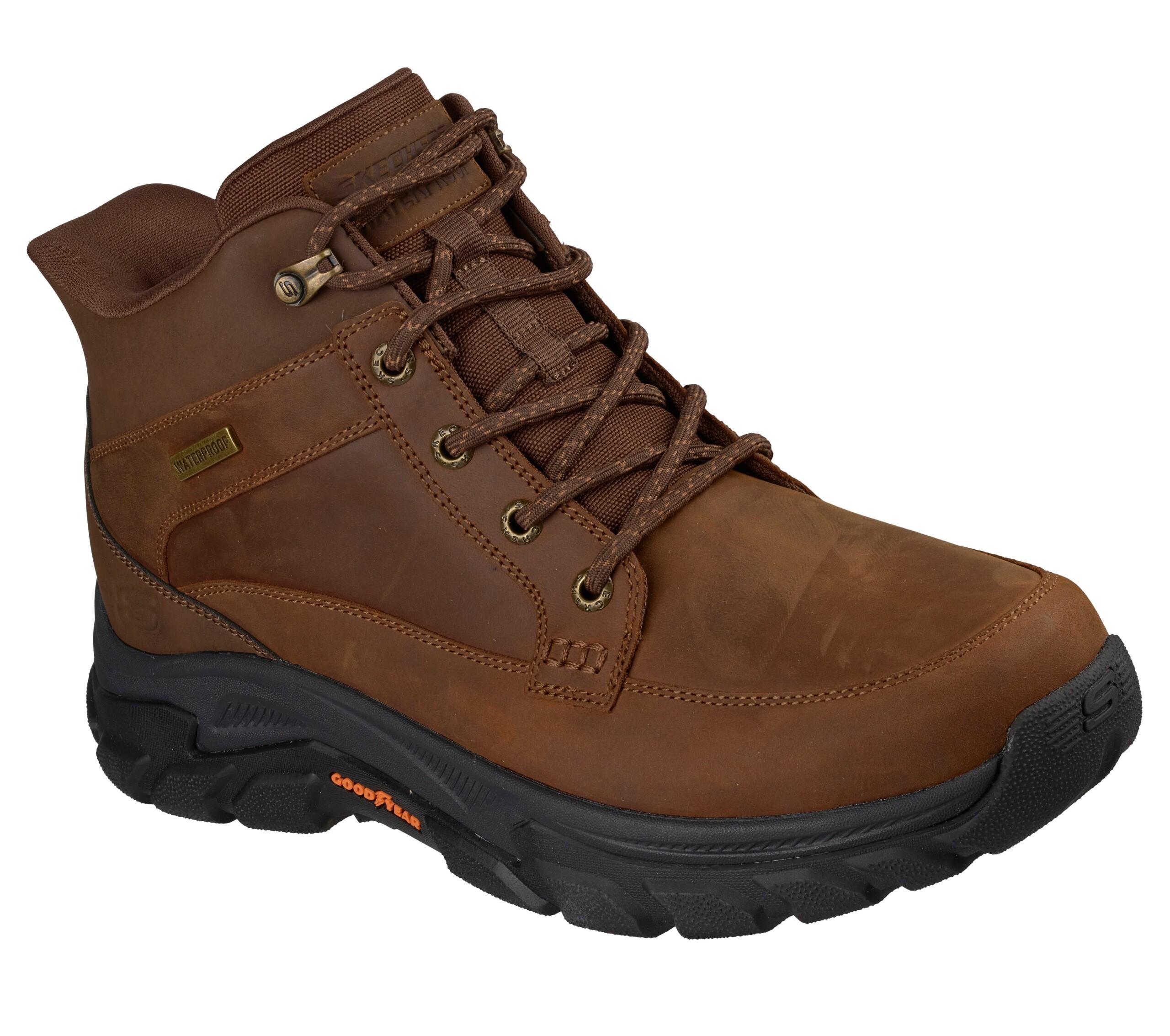 Skechers Slip-ins Relaxed Fit: Respected 2.0 – Orson – Waterproof – Brown - Image 3