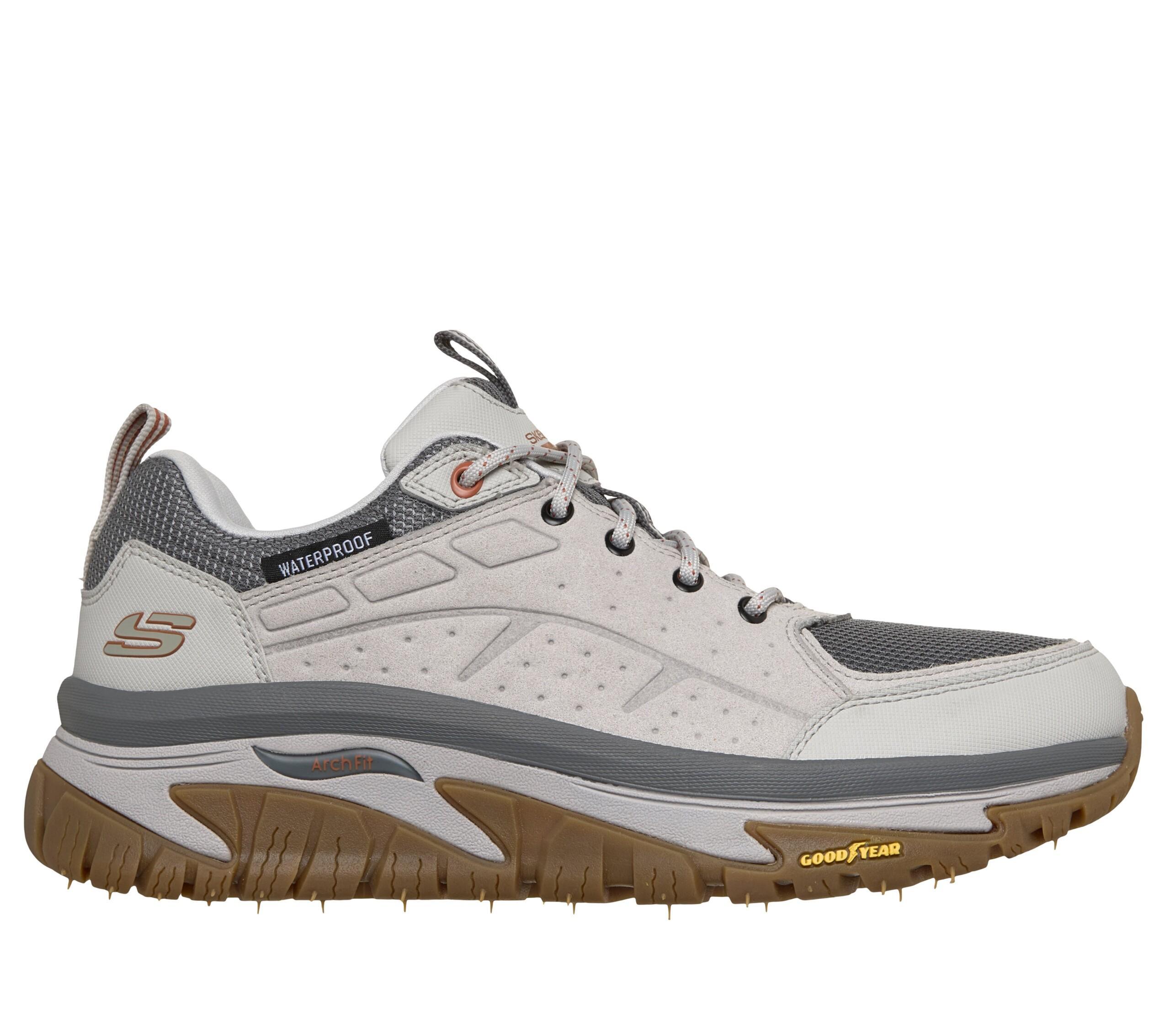 Skechers Arch Fit Road Walker - Vernal - Waterproof - Gray